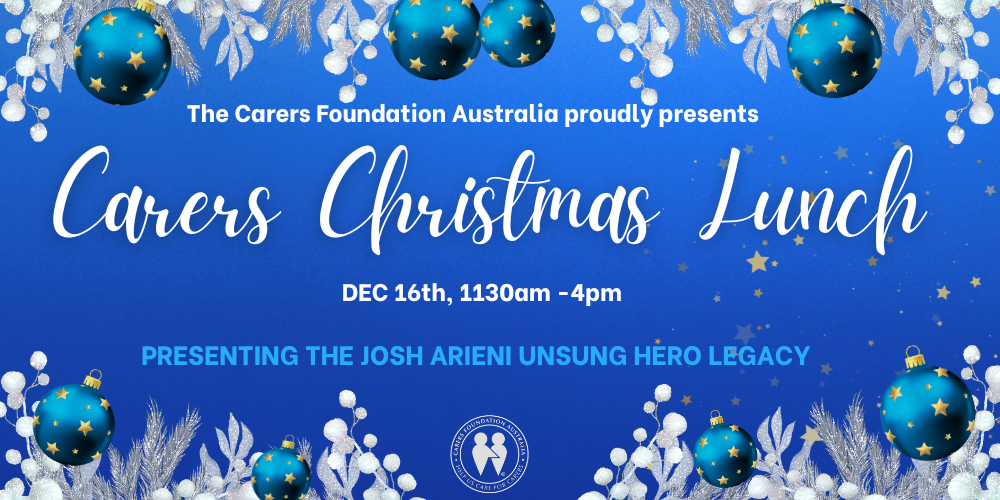 Carers Xmas lunch blue